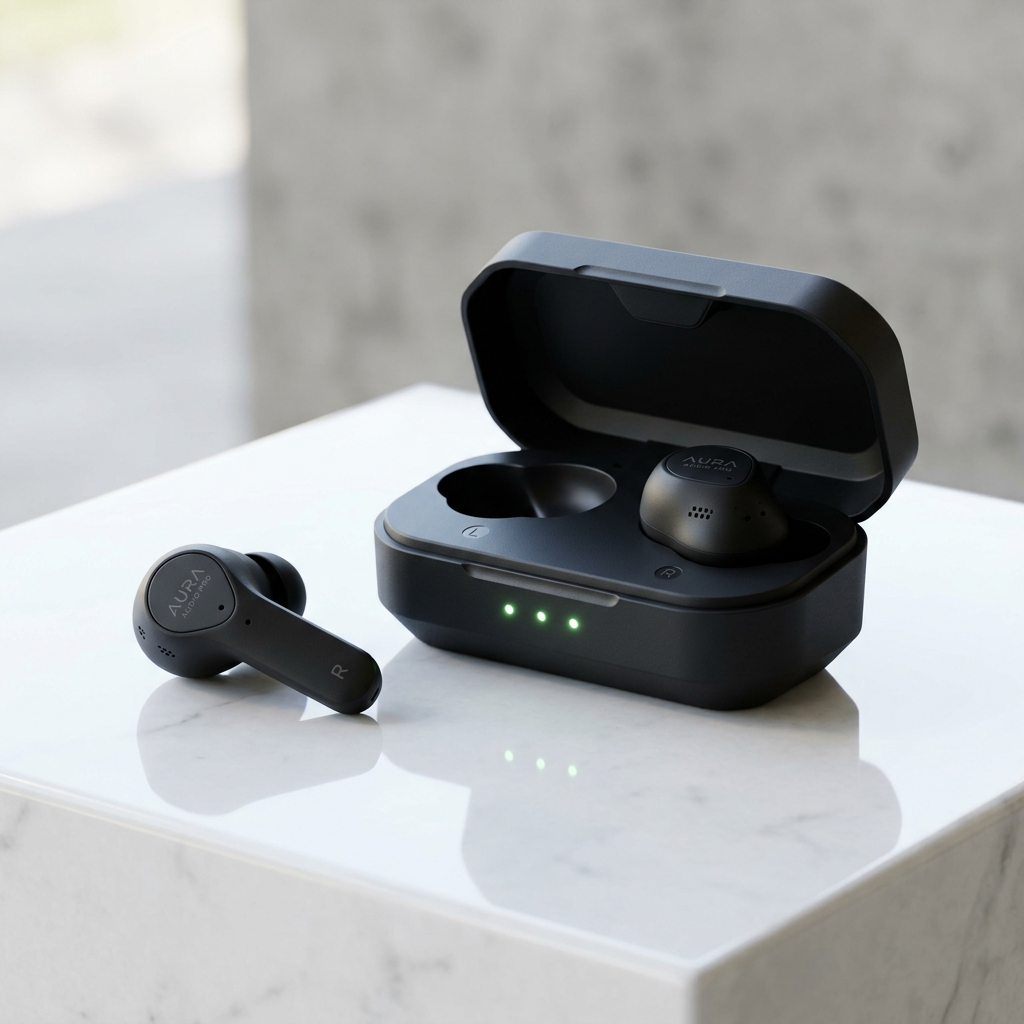 Aura Pro Wireless Noise-Cancelling Earbuds